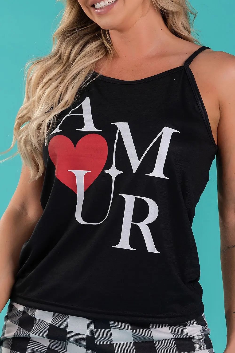Women's Pajamas Amour Black
